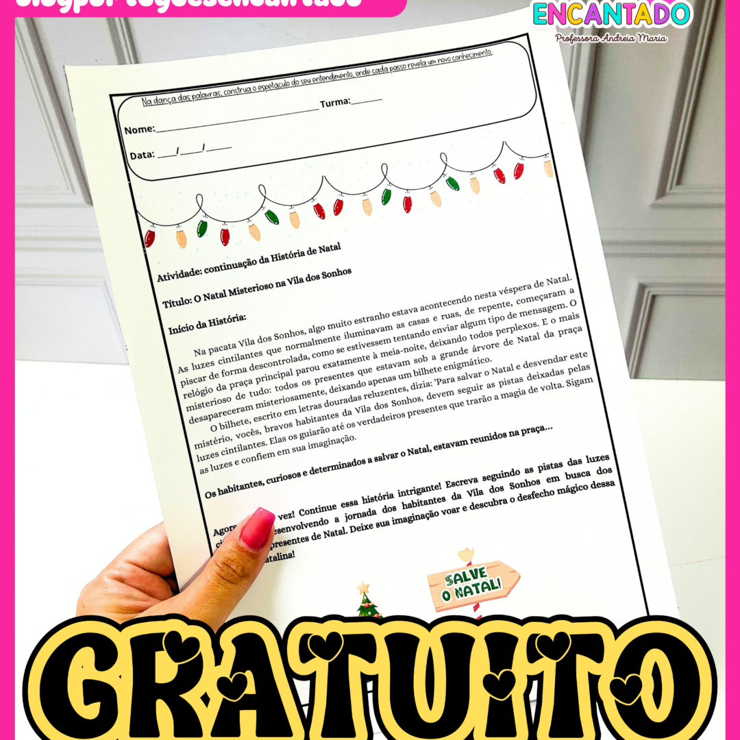Continue a história - NATAL
